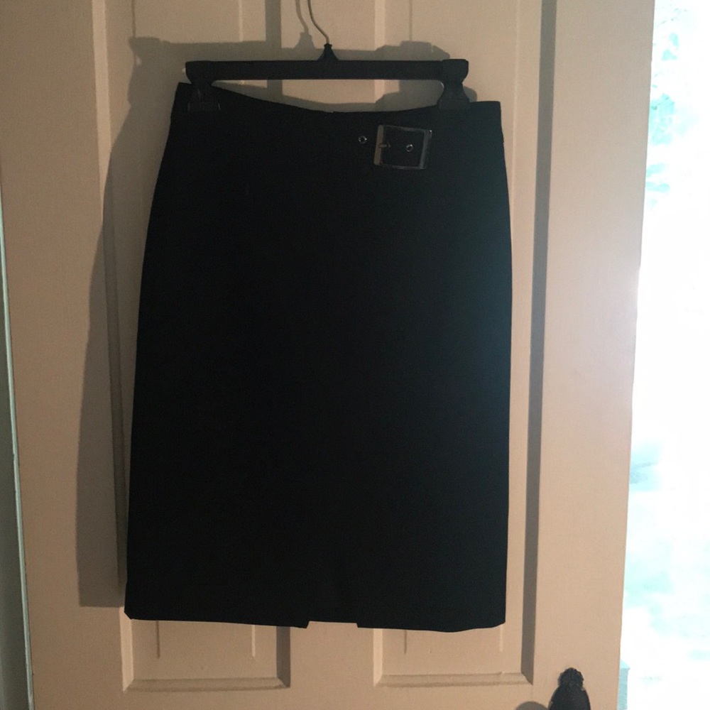 NWT Ellie Tahari black skirt
